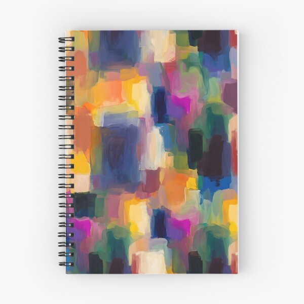 Item preview, Seamless Abstract Color Field Canvas Print | Expressive Painterly Block Wall Art | Modernist Seamless Mosaic Poster | Vibrant Color Block Fabric Pattern Print designed and sold by SergioMiklos.