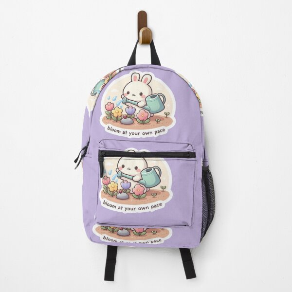 Item preview, Cute Kawaii Bunny Gardening - Bloom At Your Own Pace designed and sold by carestazafeli.