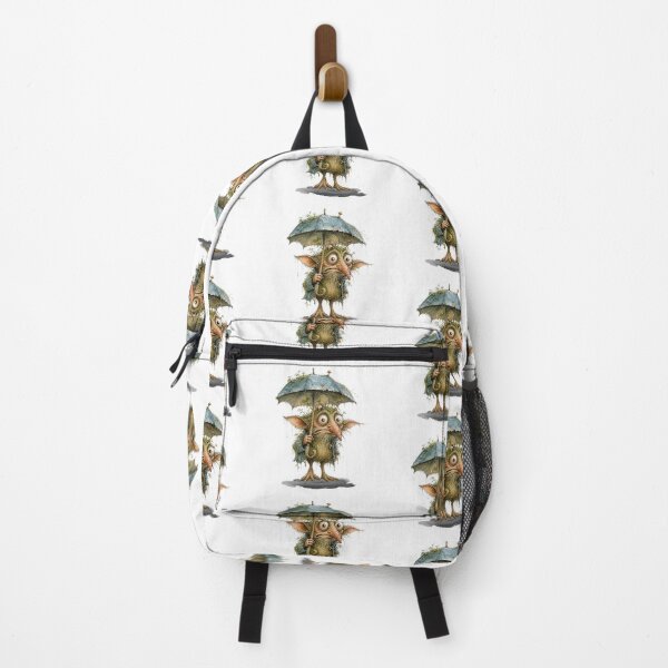 Item preview, Whimsical Forest Creature Under A Rainy Umbrella designed and sold by Wilcox PhotoArt.