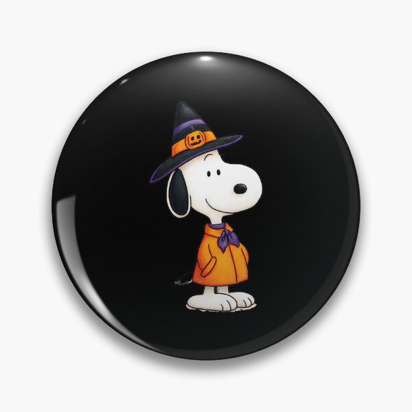 Item preview, Cute Snoopy Witch Hat Orange Coat Halloween Spooky Season designed and sold by Dravienart.