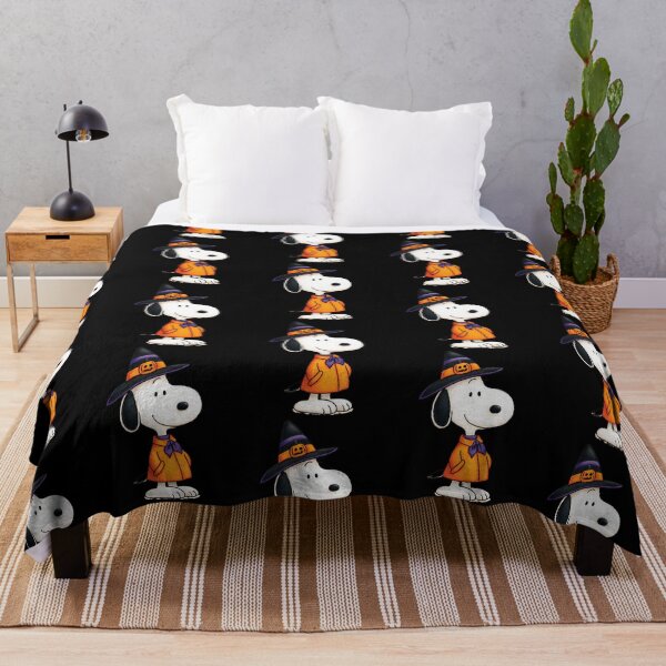 Item preview, Cute Snoopy Witch Hat Orange Coat Halloween Spooky Season designed and sold by Dravienart.
