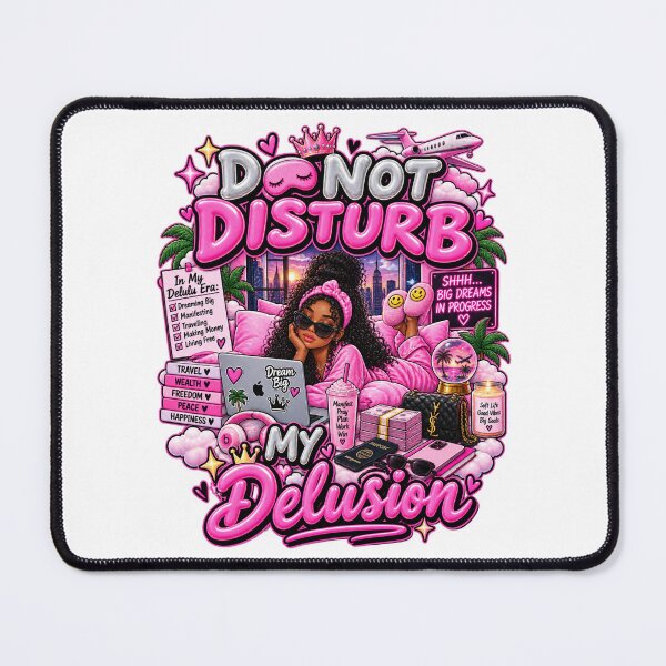 Item preview, Do Not Disturb My Delusion – Funny Delulu Y2K Design designed and sold by BilcoStillbaze.