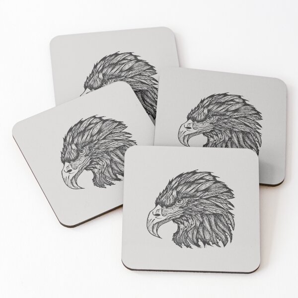 Item preview, Wild Eagle | Eagle Head | Bold Vintage Wildlife Art designed and sold by Half Mess.