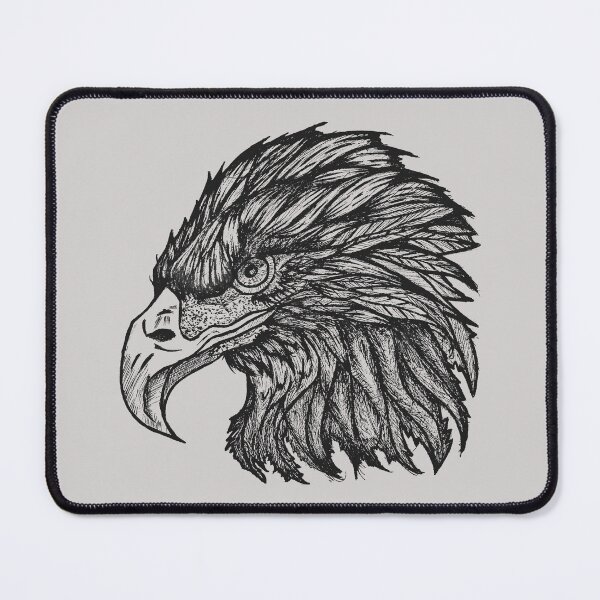 Item preview, Wild Eagle | Eagle Head | Bold Vintage Wildlife Art designed and sold by Half Mess.