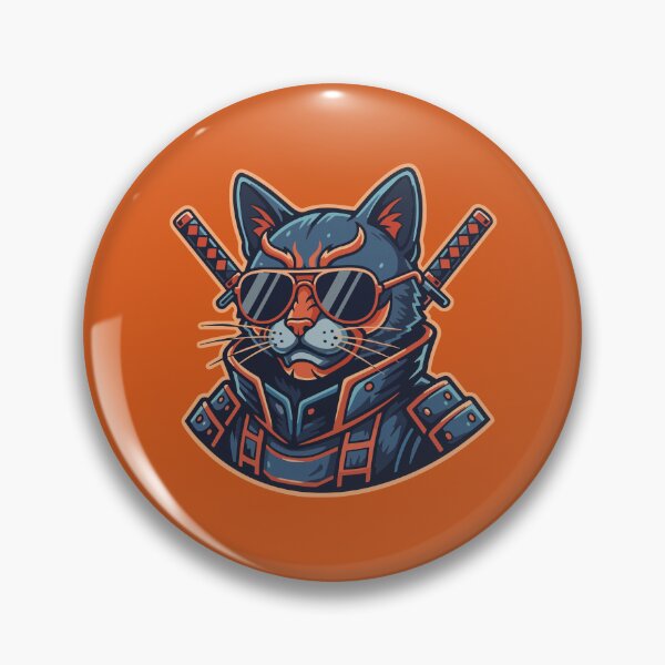 Item preview, SAMURAI WARRIOR CAT ANIME CHARACTER designed and sold by Asterisk-a.