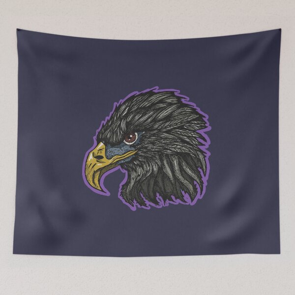Item preview, Wild Eagle | Eagle Head | Bold Vintage Wildlife Art designed and sold by Half Mess.