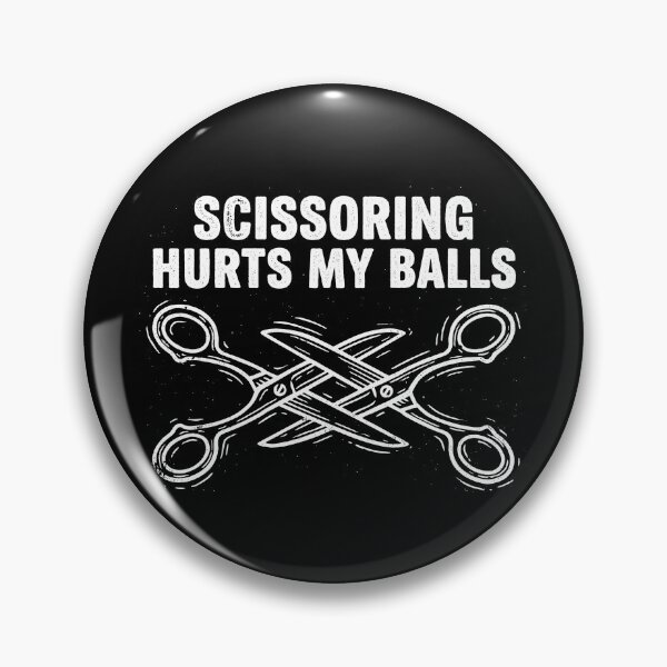 Item preview, Scissoring Hurts My Balls Gear designed and sold by DynamicDesign.