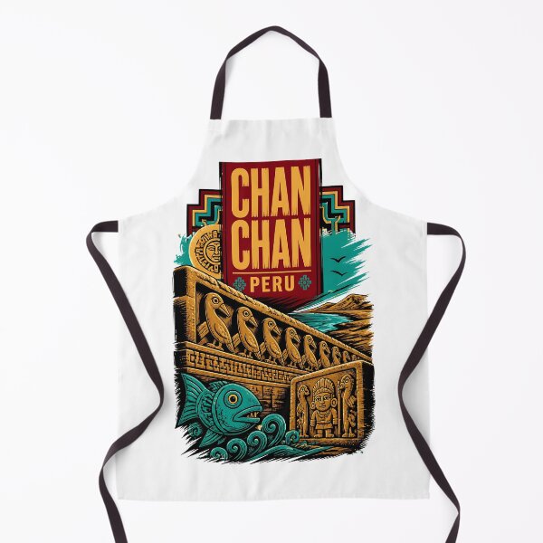 Item preview, Chan Chan Peru Vintage Travel Tourism designed and sold by TravelersGems.