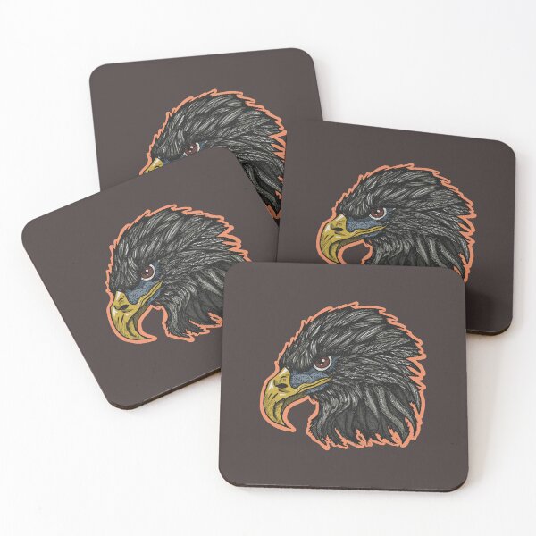 Item preview, Wild Eagle | Eagle Head | Bold Vintage Wildlife Art designed and sold by Half Mess.