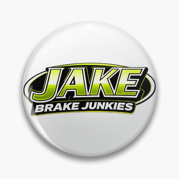 Item preview, Jake Brake Junkies Slime Green Cabover Long Nose Truck Design designed and sold by matrixyt.