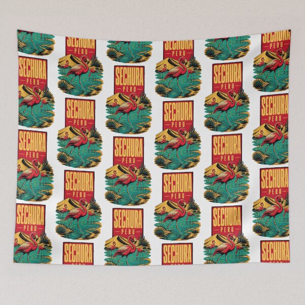Item preview, Sechura Peru Vintage Travel Tourism designed and sold by TravelersGems.