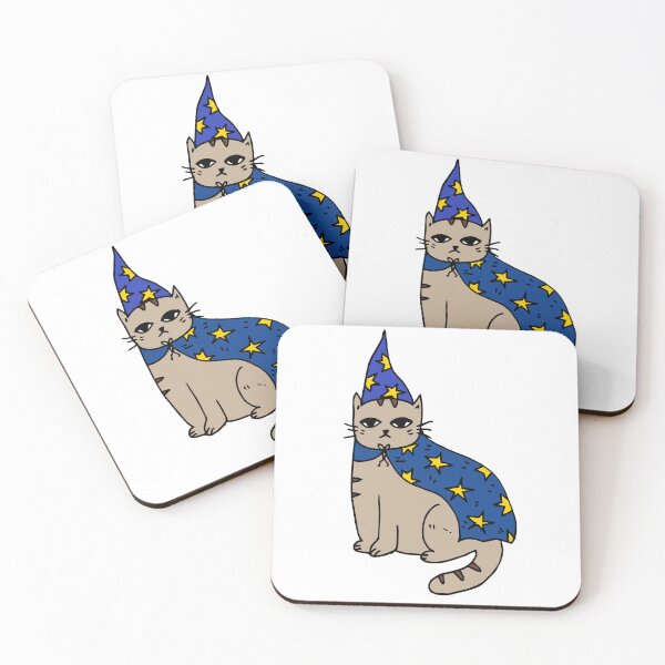 Item preview, Wizard Cat designed and sold by punitaillustrates.