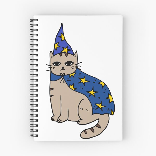 Item preview, Wizard Cat designed and sold by punitaillustrates.