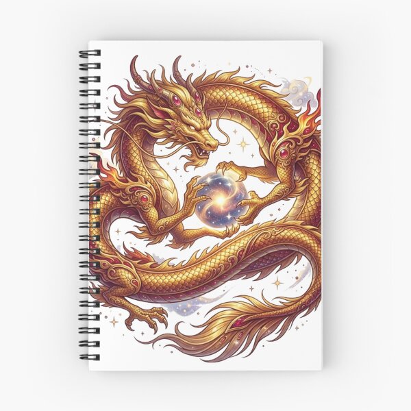 Item preview, Golden Celestial Dragon – Mythic Guardian designed and sold by meghnad.