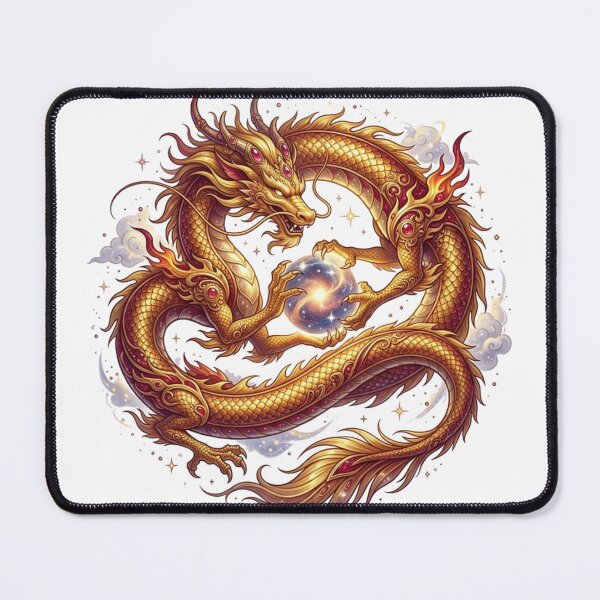 Item preview, Golden Celestial Dragon – Mythic Guardian designed and sold by meghnad.