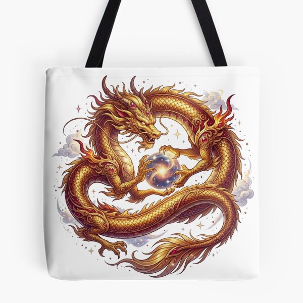 Item preview, Golden Celestial Dragon – Mythic Guardian designed and sold by meghnad.