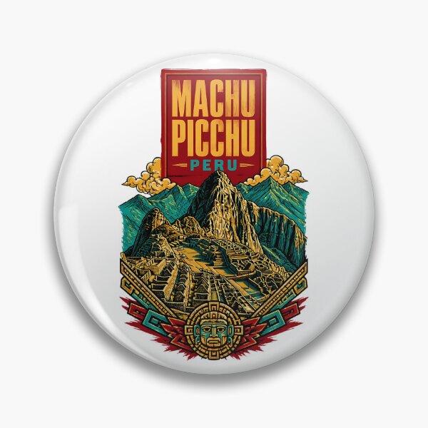 Item preview, Machu Picchu Peru Vintage Travel Tourism designed and sold by TravelersGems.
