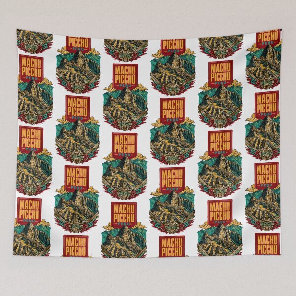 Item preview, Machu Picchu Peru Vintage Travel Tourism designed and sold by TravelersGems.