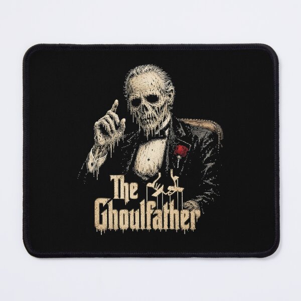 Item preview, The Ghoulfather Skull Mafia Horror Halloween Gothic Vintage Dark Humor designed and sold by Glow-Paw-Studio.