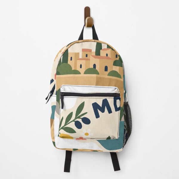 Item preview, Mdina Malta Travel Souvenir Modern Folk Art designed and sold by VisualArtsOasis.
