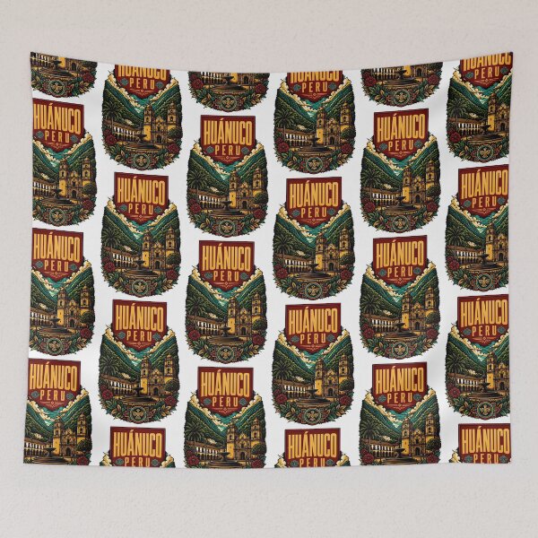 Item preview, Huanuco Peru Vintage Travel Tourism designed and sold by TravelersGems.