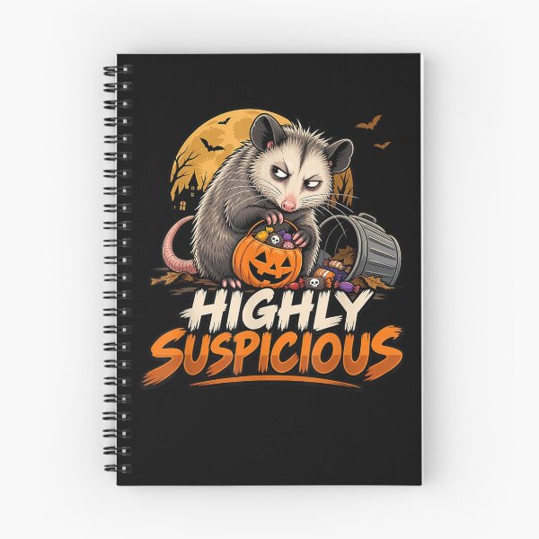 Item preview, Spooky Candy Possum Pumpkin Trash Mischief Halloween Opossum  designed and sold by ArtByimamS.