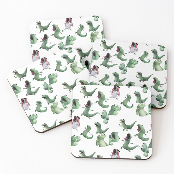 Item preview, Funny Green Lizard Cartoon – Cute Silly Lizard Meme Character Collage designed and sold by Dyan4.