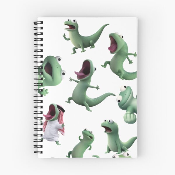 Item preview, Funny Green Lizard Cartoon – Cute Silly Lizard Meme Character Collage designed and sold by Dyan4.