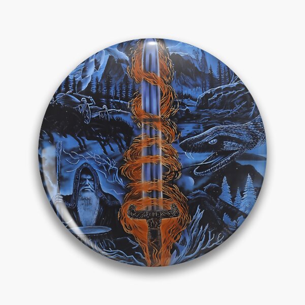 Item preview, BLOOD ON ICE, Death Metal Art designed and sold by CosmicBison.