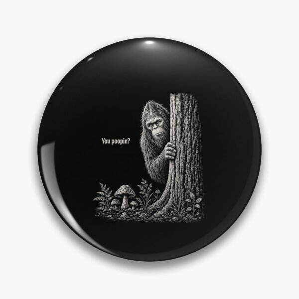 Artikelvorschau, Du kackender Bigfoot Sasquatch – Lustiger Humor, sarkastischer Spruch entworfen und verkauft von leevekaArt.
