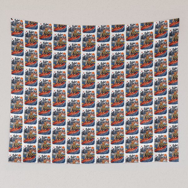 Item preview, Vintage Lake America Est Design with Retro Style Graphic designed and sold by shahroozj.
