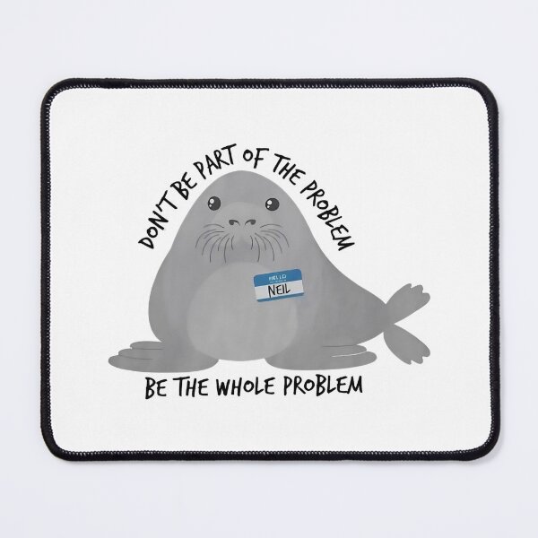 Item preview, Neil - Seal Cute - Neil the Seal designed and sold by Ibrahimott.