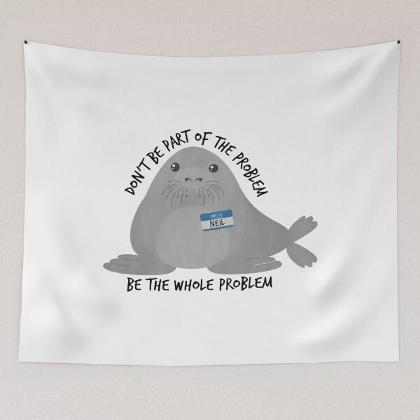 Item preview, Neil - Seal Cute - Neil the Seal designed and sold by Ibrahimott.