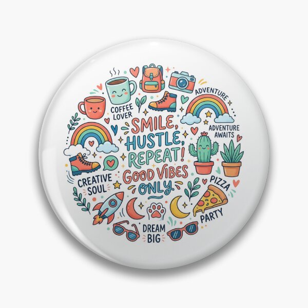 Item preview, SMILE, HUSTLE, REPEAT designed and sold by decimalades.