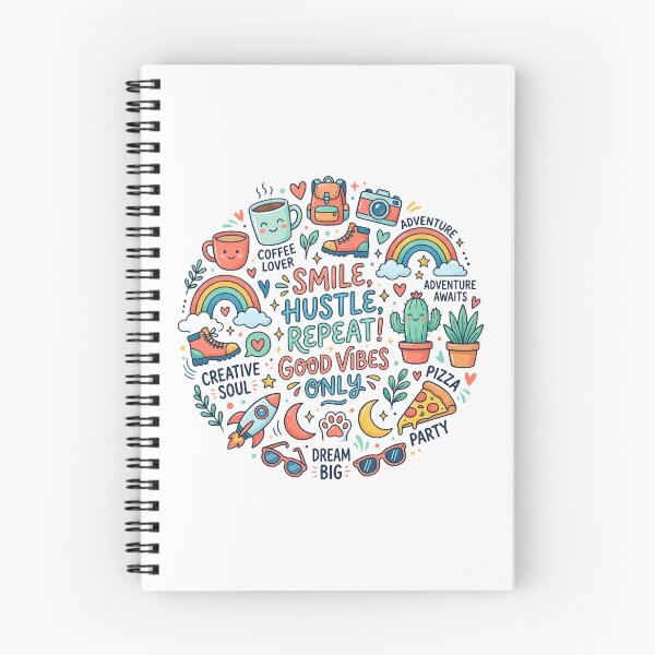 Item preview, SMILE, HUSTLE, REPEAT designed and sold by decimalades.