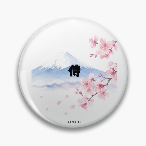 Item preview, Samurai | Mount Fuji & Cherry Blossom | Japanese Design designed and sold by JapanMemoir.