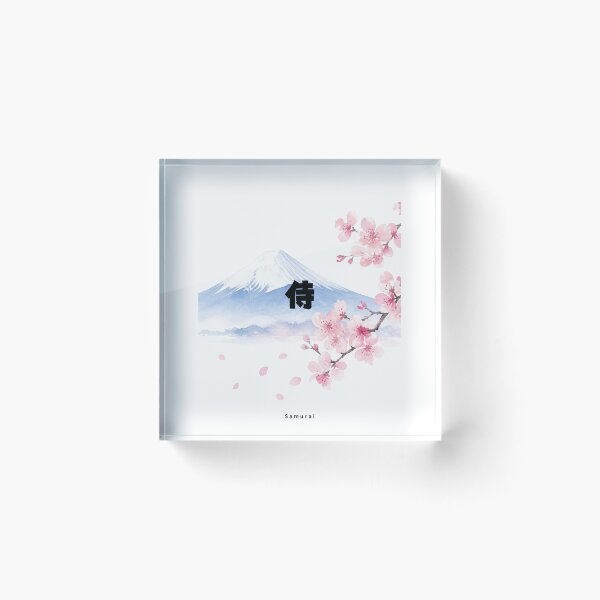 Item preview, Samurai | Mount Fuji & Cherry Blossom | Japanese Design designed and sold by JapanMemoir.