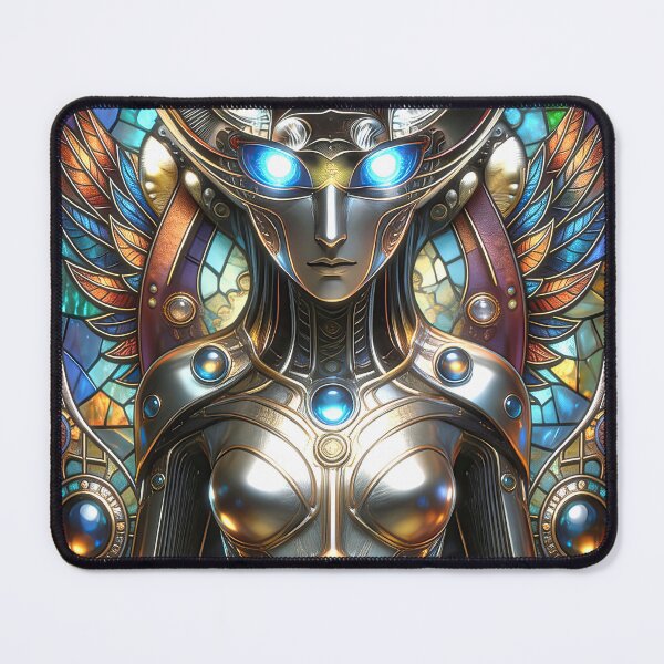 Item preview, Cybernetic Angel Stained Glass Empress designed and sold by Frackxion.
