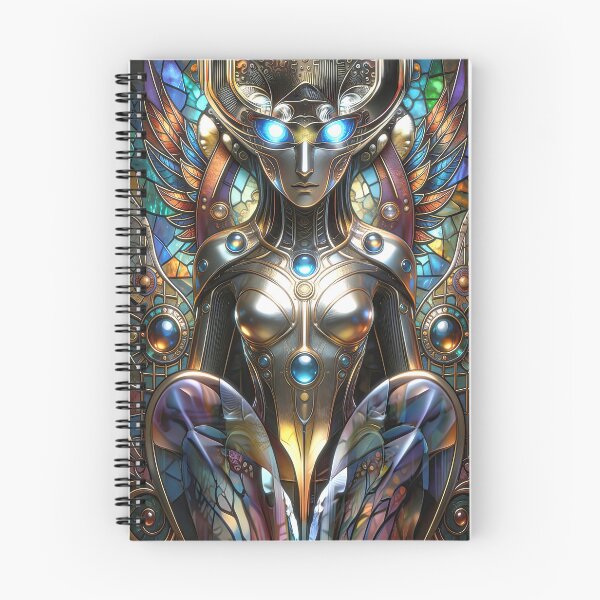 Item preview, Cybernetic Angel Stained Glass Empress designed and sold by Frackxion.