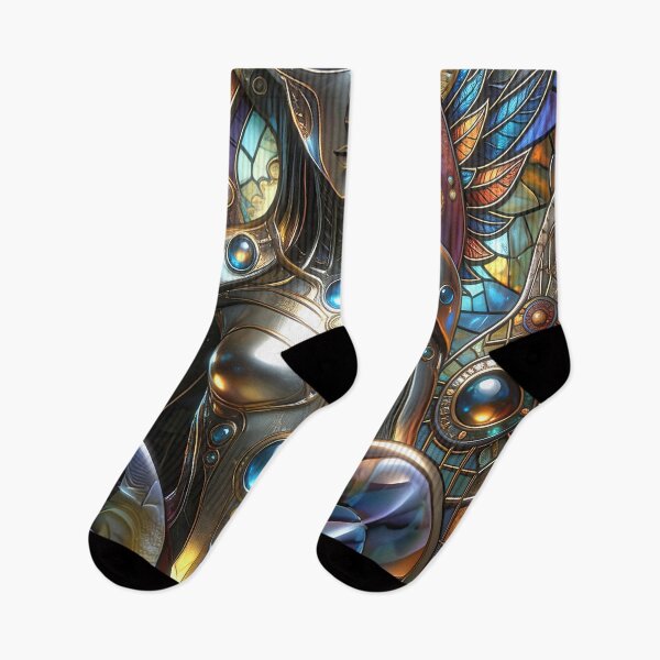 Item preview, Cybernetic Angel Stained Glass Empress designed and sold by Frackxion.