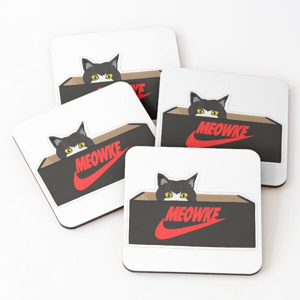 Item preview, Black Cat in Black Sneaker Box designed and sold by Jus3na.