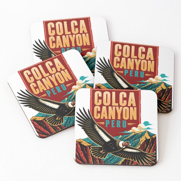 Item preview, Colca Canyon Peru Vintage Travel Tourism designed and sold by TravelersGems.