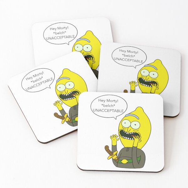 Item preview, Hey Morty! UNACCEPTABLE! designed and sold by MyLittleInkyUk.