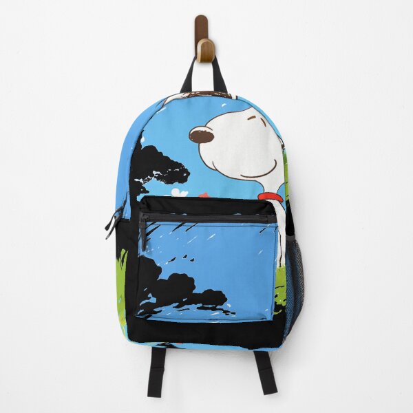 Item preview, Snoopy Sitting In Sunny Flower Meadow Blue Sky Spring Summer designed and sold by Dravienart.