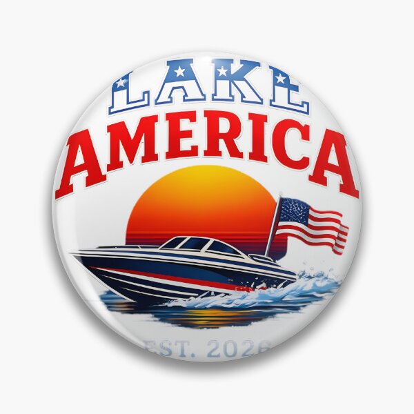 Item preview, Lake America EST Patriotic Scenic Landscape Design designed and sold by shahroozj.