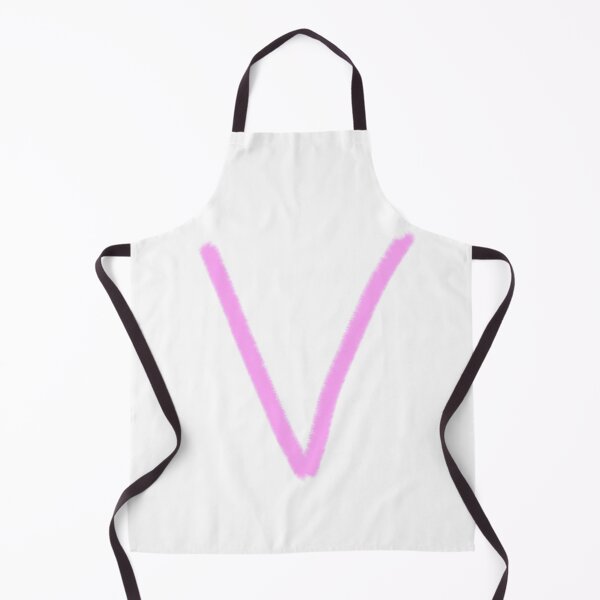 Item preview, Kawaii Letter V - Pink Fluffy Monogram Initial designed and sold by iampaulmorris.