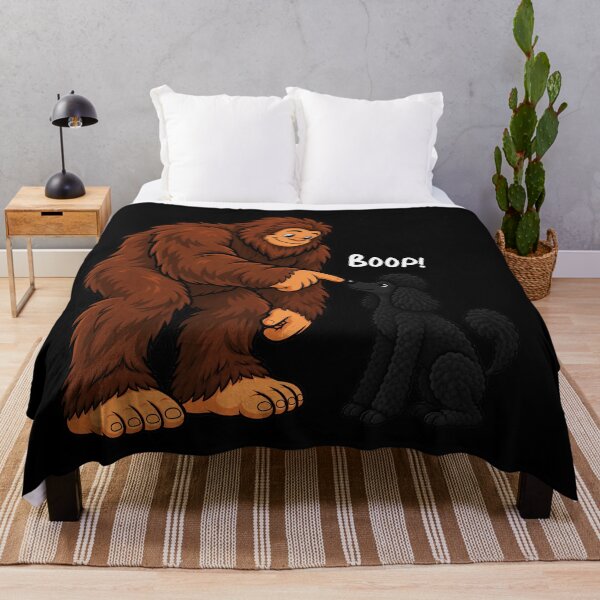 Item preview, Bigfoot and Poodle Boop Fun Design Sasquatch designed and sold by rafaeltto.