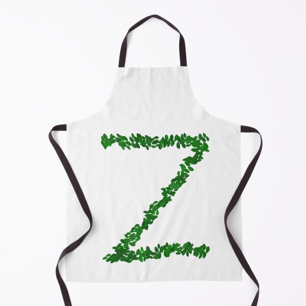 Item preview, Botanical Letter Z - Green Leaf Monogram Initial designed and sold by iampaulmorris.
