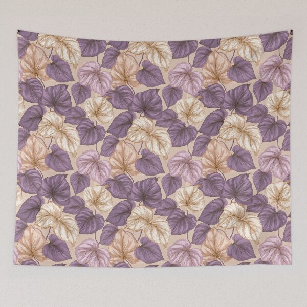 Item preview, Colorful Pothos Flower  - Flower Bouquet Pattern - Valentine Gifts For Him designed and sold by RoyalStarsPatts.