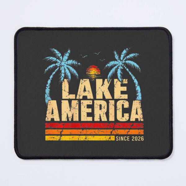 Item preview, Retro Vintage Lake America Design Featuring Classic Outdoor and Nature Themes designed and sold by shahroozj.